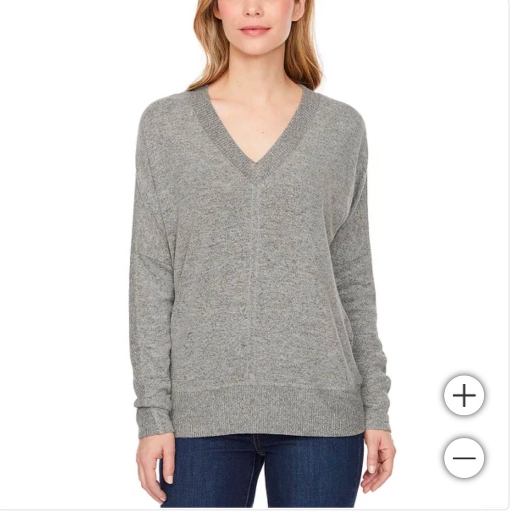 NWT Buffalo Ladies' Cozy V-Neck Long Sleeve Top